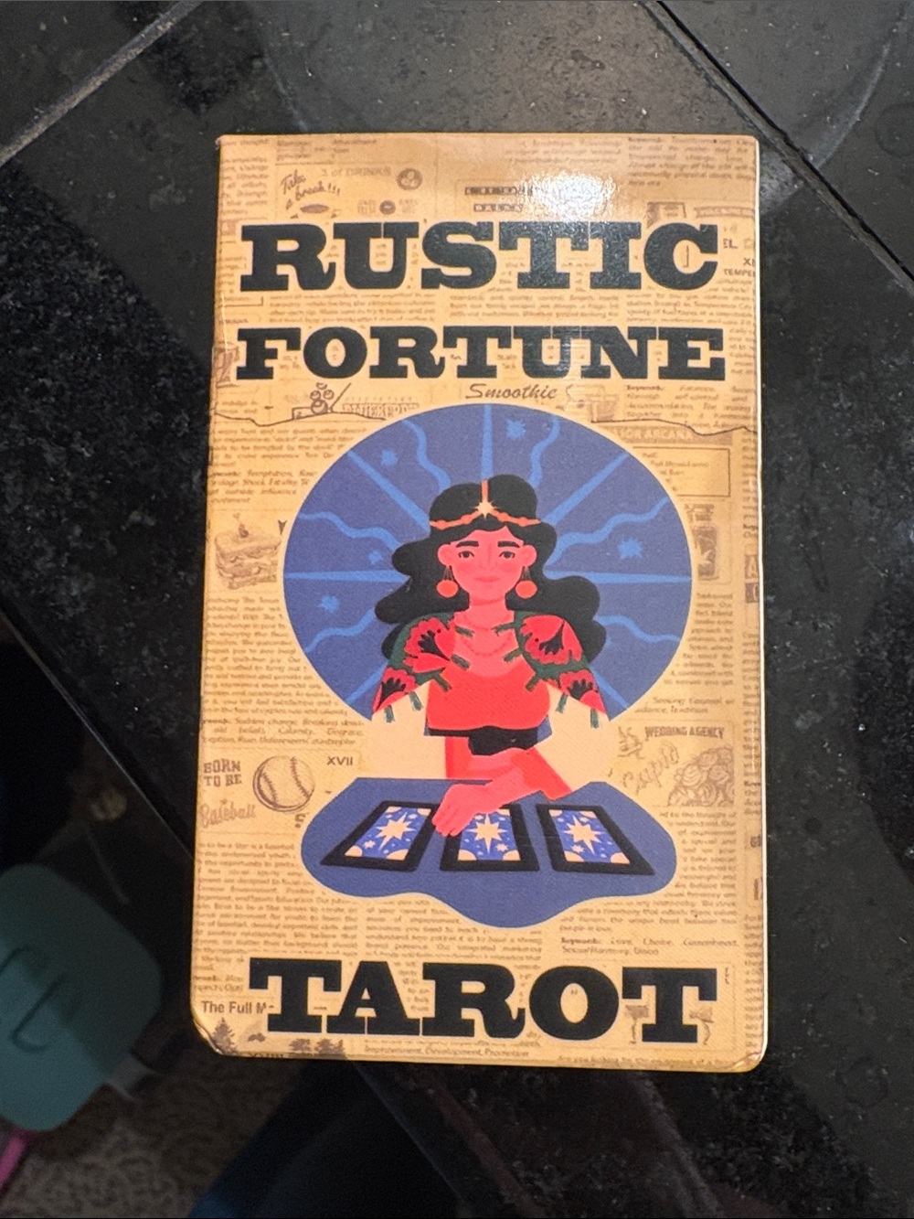 Rustic Fortune Tarot Deck - Yellow Box